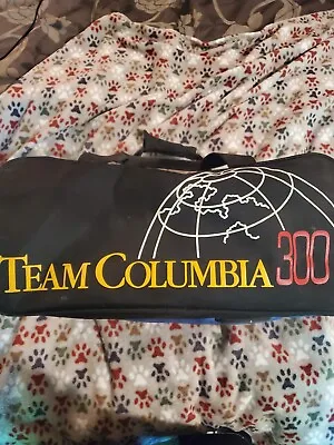 Team Columbia 300 Double Bowling Ball Bag Tote Carry Case  • $40