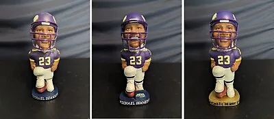 Three (3) Michael Bennett Minnesota Vikings Bobble Dobbles Bobbleheads #721/2004 • $9.99