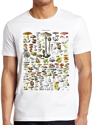 Mushrooms Champignons Antique Botanical Magic Art Drawing Tee T Shirt M632  • £6.35