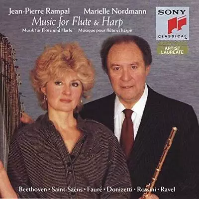 Music For Flute & Harp - Audio CD By Music For Flute & Harp - VERY GOOD • $4.16