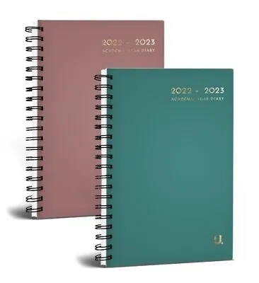 £5.49 • Buy 2022 - 2023 A5 Spiral Page A Day Academic Diary Spiral Mid Year Student Planner