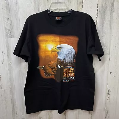 Vintage Harley-Davidson Screaming Eagle No Fear Large T-Shirt Single Stitch • $42