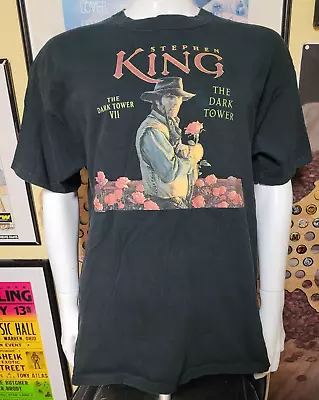 VTG Stephen King The Dark Tower VIII The End Is Here Promo Book T Shirt XL • $49.99