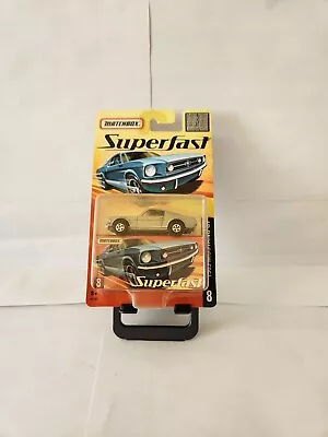 Matchbox Superfast 1965 Mustang GT Light Blue #8    K72 • $10.78