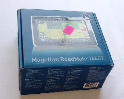 Magellan RoadMate 1445T 4.5  Automotive GPS Receiver Tested Complete In Box • $34.99