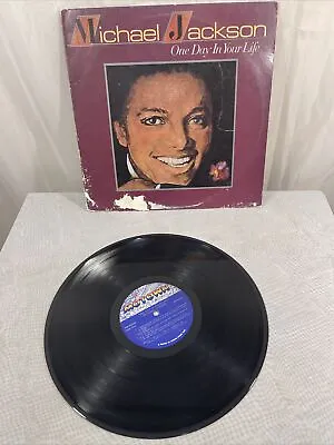 Michael Jackson ‎– One Day In Your Life - Vinyl LP 1981 Motown M8-956M1 • $16.79