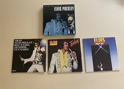 Elvis Presley  Rare Original Album Classics Trio Set Cd • $30