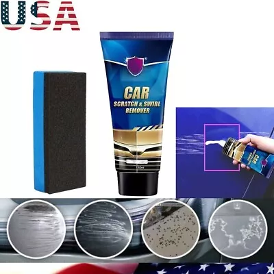 Magic Car Scratch Repair Kit Polishing Wax Body Compound Paint Remover Care 60ml • $5.95