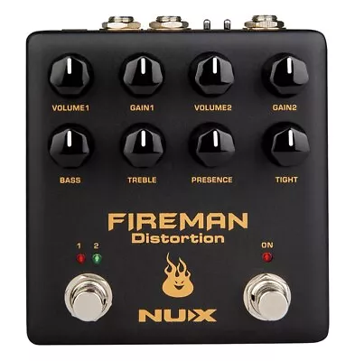 NU-X Fireman Dual Distortion Pedal • £91.20