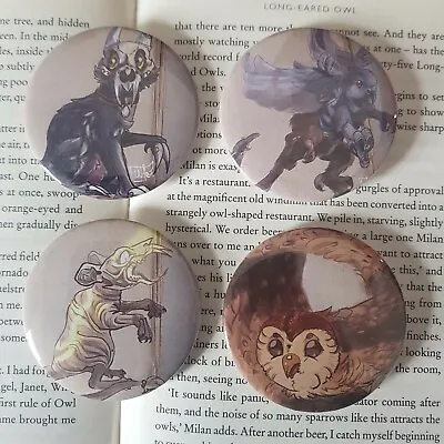 The Owl House Show Cartoon Badges Buttons Pins Hooty King Echo Mouse Puddles • £3