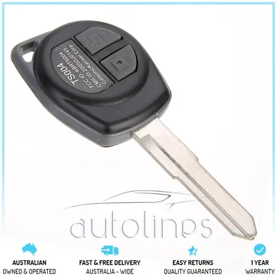 $39.99 • Buy Fits SUZUKI Swift Vitara Jimny 2 Button 433MHZ Chip Remote Key FOB Case Shell