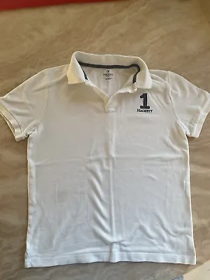 £4.99 • Buy Hackett London Boys Polo Shirt Age 13- 14