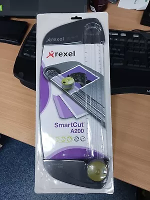 Rexel SmartCut A200. 3 In 1 A4 Paper Trimmer - Charcoal - Clearance • £34.97