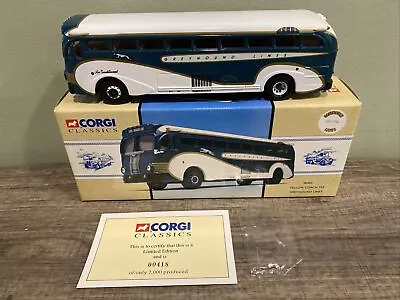 Corgi 98469 Yellow Coach 743 Bus GREYHOUND LINES LOS ANGELES • $29.99