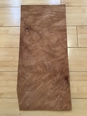 AAA Exotic Madrone Burl Wood Veneer LOT — 1 Low Price For ALL 16 Sheets 5” X 15” • $20