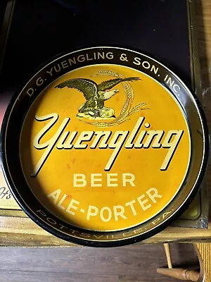 Vintage 1940's D.G. Yuengling & Son 13  Beer Ale-Porter Tray VGC • $100