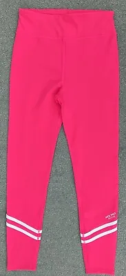 JACK WILLS ACTIVE Bright Pink High Waist Leggings Size 12 Immaculate • £5