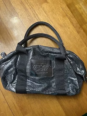Victoria’s Secret Gray Glitter Bag • $9
