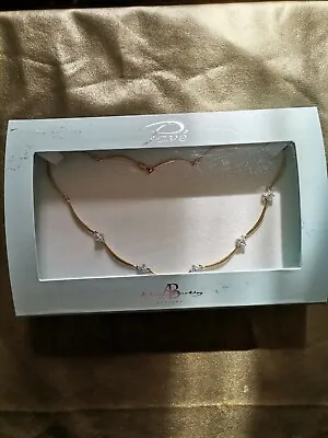 £8 • Buy Adrian Buckley England Pave  Jewellery Necklace In Box