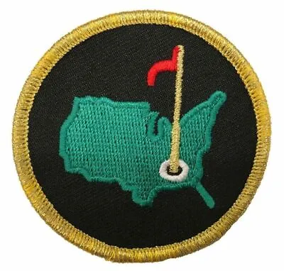 MASTERS AUGUSTA GOLF PATCH [IRON ON SEW ON - 2.5 Inch] • $6.75