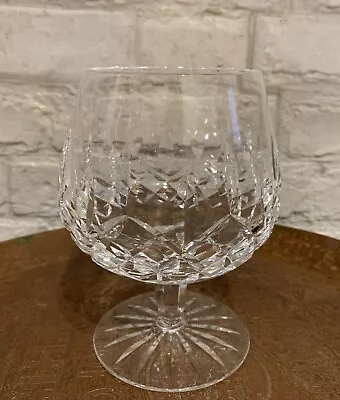 Waterford Crystal Lismore Brandy Glass Vintage Mint Signed 13 Cms Tall • £18