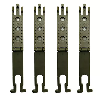 4PACKS Gear Sheath Belt Clips Waist Clamp & Screws Scabbard For Kydex K Green • $9.45