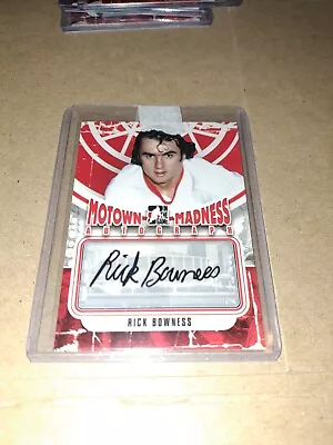 2012-13 ITG Motown Madness Autographs #ARBO Rick Bowness • $32.68