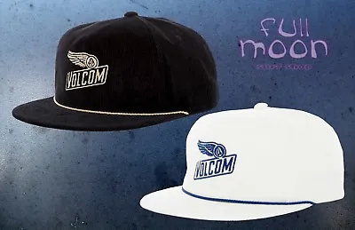 New Volcom Wing Stone Sweeper Mens Classic Snapback Cap Hat • $23.95