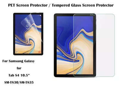 For Samsung Galaxy Tab S4 10.5 Tempered Glass / PET Screen Protector Film • $5.98