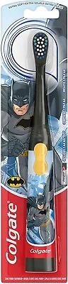 Colgate Batman Battery Powered Kids Electric Toothbrush Tooth Brush Childrens • £7.72