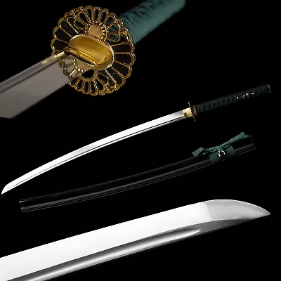 Japanese Samurai Katana Sword 9260 Spring Steel Blade Razor Sharp Full Tang • $96.66