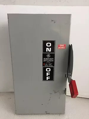 Ge Th3222 60 Amp 240 Volt 3 Phase Fused Disconnect..d-1401 • $75