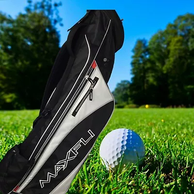 Maxfli Lightweight Golf Bag  Sunday Bag No Stand Black  • $62.99