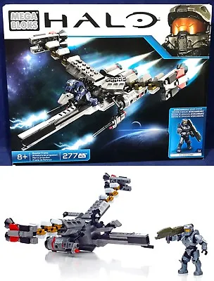 New - HALO BOOSTER FRAME SHIP - Mega Bloks CND02 - UNSC SPARTAN FRED Figure • $73