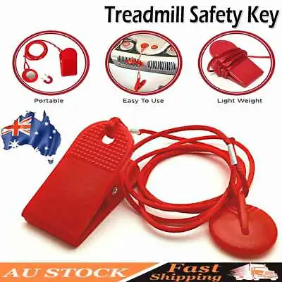 $9.52 • Buy Treadmill Safety Key Lock Running Machine Switch Security Magnetic Fitness QT