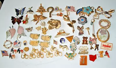 Vintage Jewelry Brooch/ Pins Lot • $25