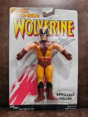 1989 Marvel Super-Hero Bendable Figures By Just Toys • $10