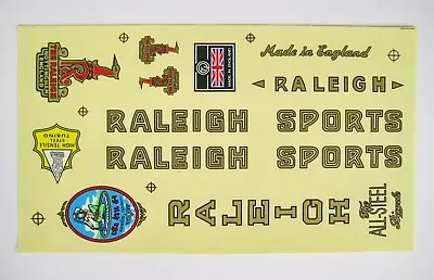 Raleigh Sticker For Vintage Bicycle Bike Raleigh Decals Set • $30