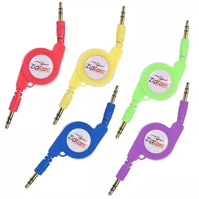 3.5mm Retractable 3ft Stereo Audio AUX Cable For Smartphones/Mp3 Players/Tablets • $3.49