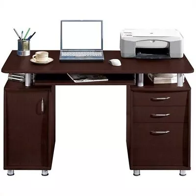 PC Computer Desk Laptop Table Study Writing Workstation Home Office W/ 3 Drawer • $129.99