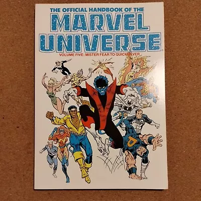 Official Handbook Of The Marvel Universe Volume 5 Trade Paperback  • £15