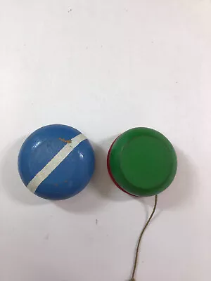 Vintage Wooden Yo Yo Yo-yo Yoyo Two Of Them • $15