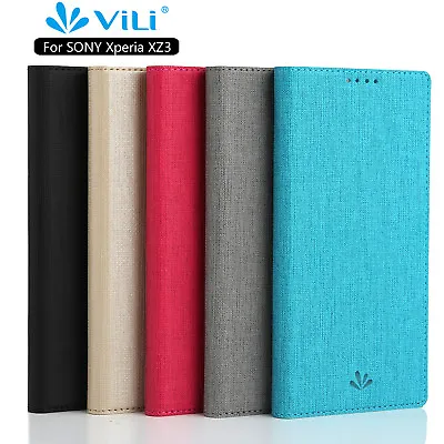 $12.47 • Buy Flip Leather Card Wallet Magnetic Stand Cover Case For Sony Xperia  1 10 IV II
