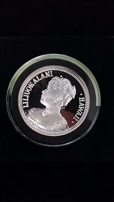 1959-1984 Queen Liliuokalani Hawaiian Statehood Comm. Coin .999 1oz Silver • $75