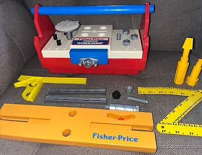 Vintage 1986 Fisher Price Tool Box - Power Workshop • $20