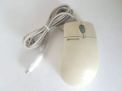 Microsoft PS2 Wheel Mouse Intellimouse 1.1 A 92658 • £27.50