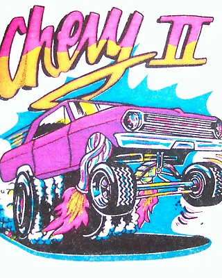 Chevy II  Nova  T-shirt  Vintage 70's Classic NOS  0511  SML Or XL • $17.95
