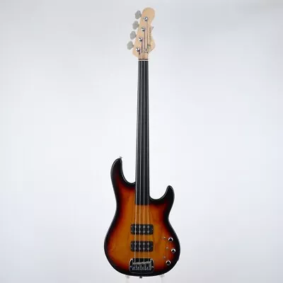 Used 1994 G&L L-2000 USA Fretless MOD Sunburst Electric Bass HH 4.88kg W/HSC • $1714.24