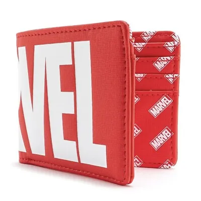 Loungefly Bi-Fold Wallet - Marvel: Logo Red • $20