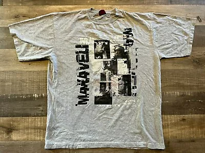 Vintage 2Pac Makaveli Brand Graphic Print Shirt SIZE XL • $19.99